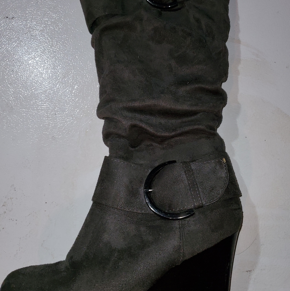 Womens wedge boot